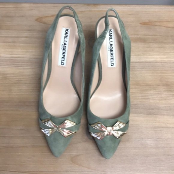 Karl Lagerfeld Paris Roman Slingback Pump - Picture 4 of 6